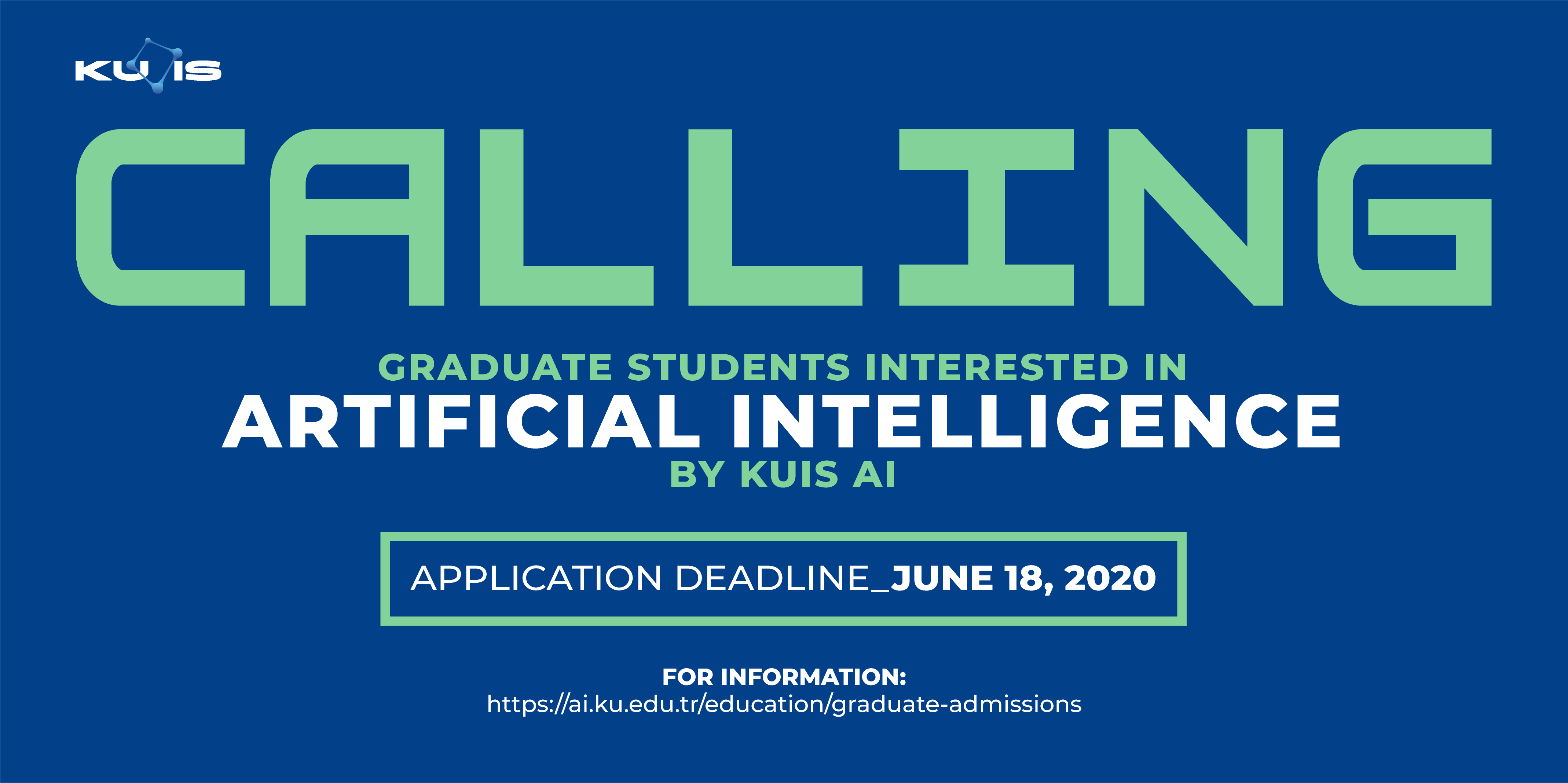 KUIS AI实验室招募对人工智能感兴趣的优秀研究生-科奇大学中文官网
